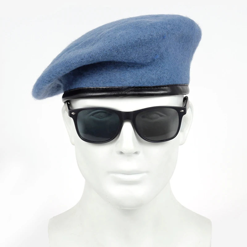 Unisex Solid Color Beret Men Women Painters Hats Autumn Winter Warm Berets Flat Caps