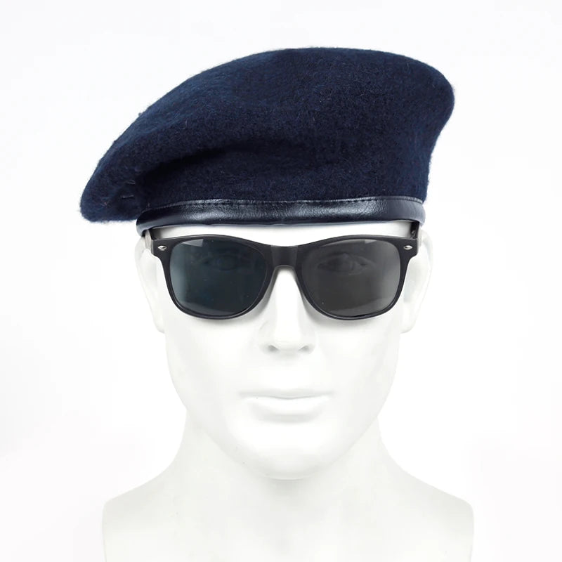 Unisex Solid Color Beret Men Women Painters Hats Autumn Winter Warm Berets Flat Caps