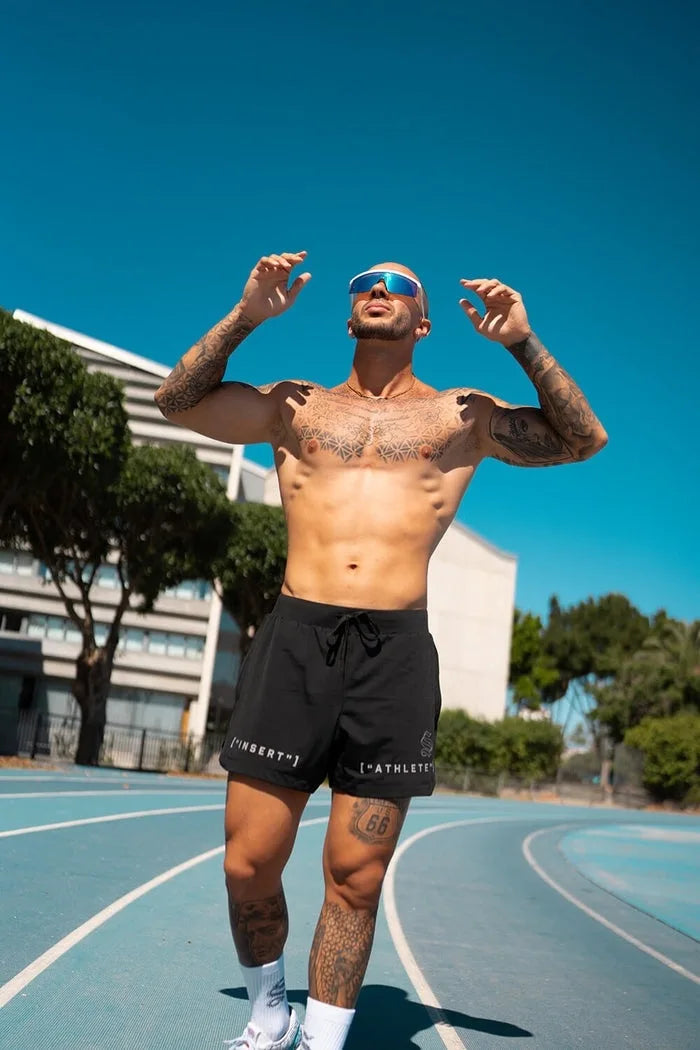 2025 summer Jogging Sweatpants men Running shorts Breathable Fitness sports Single layer Shorts Men Quick Dry Training Shorts