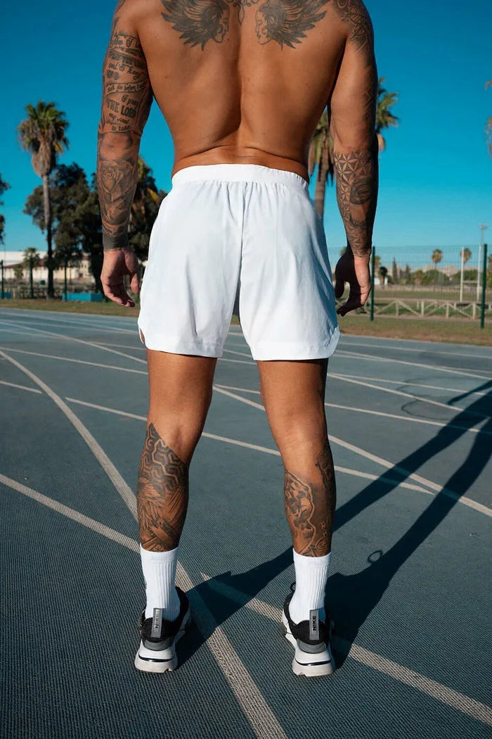 2025 summer Jogging Sweatpants men Running shorts Breathable Fitness sports Single layer Shorts Men Quick Dry Training Shorts