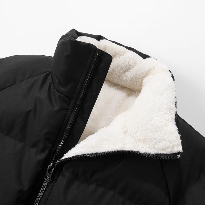 Winter New Comfortable Breathable Trendy Versatile Windproof Cotton Jacket for Men's Outdoor Sports and Leisure Warm Jacket