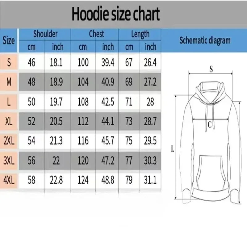 Hip Hop Street Style Hoodie Men's Street Hip Hop Couple Top Comfortable Autumn and Winter Personality Printed Men's Clothing