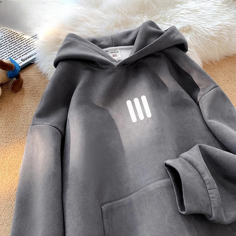 Classic style men's hoodies for autumn and winter casual men's hoodies fashionable and comfortable tops