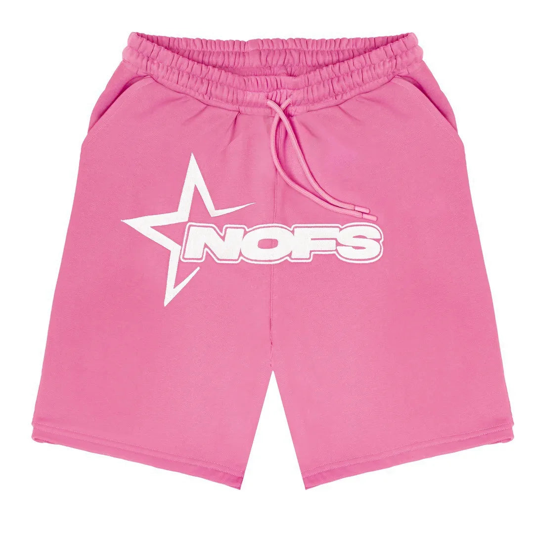 Y2K T-shirt Short Kpop Street Fashion Print Unisex Short Sleeve Tops Casual Loose Drawstring Shorts Pant Women Men Clothing Tees