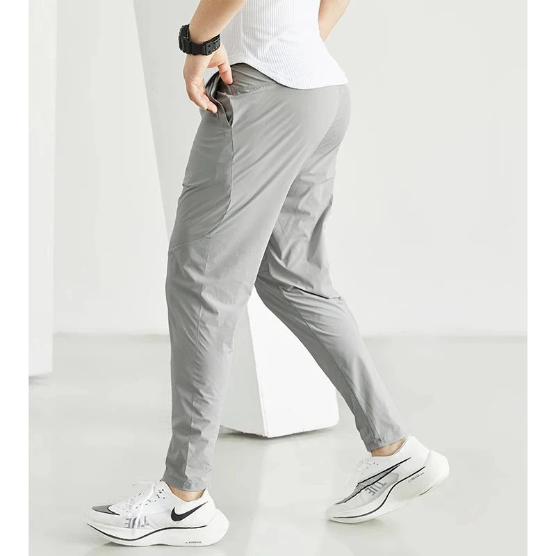 Mens Joggers Sweatpants Thin Casual Hip Hop Trousers Gyms Tracksuit Workout Track Pants Brand Jogger Fitness Pants Men