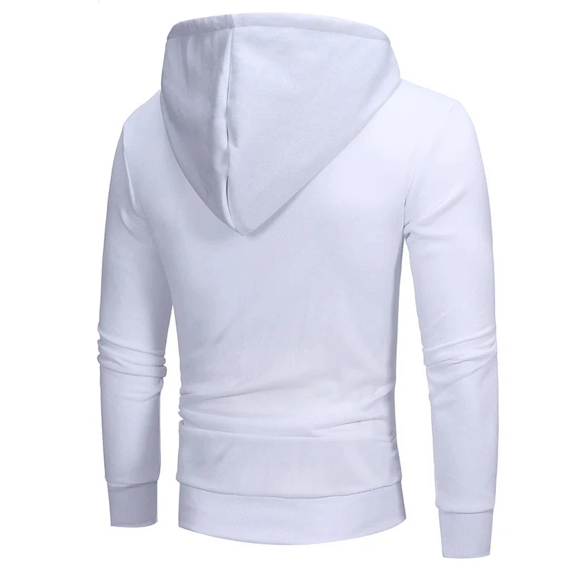 Mens Fashion Outwear Daily Casual Sports Hooded Jackets High Quality Personality Zipper Jackets