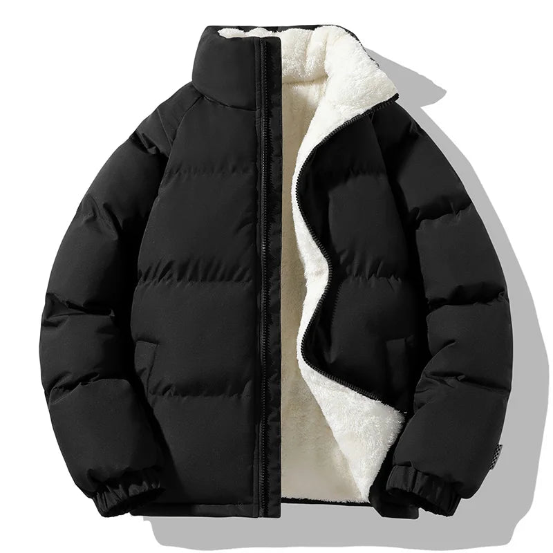 Winter New Comfortable Breathable Trendy Versatile Windproof Cotton Jacket for Men's Outdoor Sports and Leisure Warm Jacket