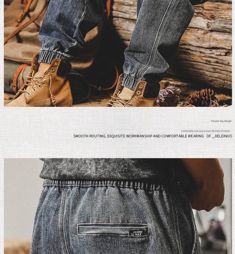 Heavy Loose Large Size Harem Pants for Winter
