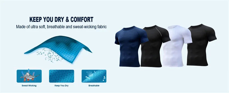 Bible Cross Print Compression Shirt for Men Christian Gym Workout Running T-Shirt Tees Athletic Quick Dry Undershirts Baselayers