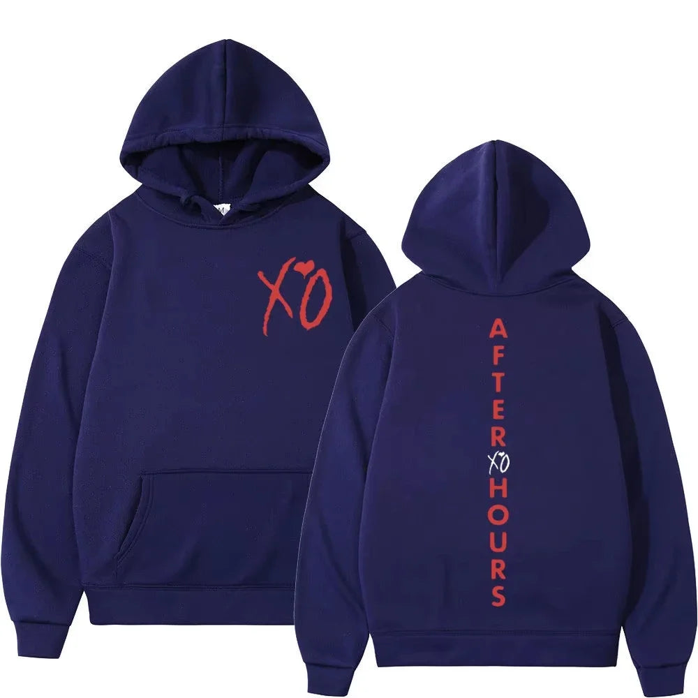 The Weeknd XO Music album hoodies Men and women Fashion streetwear Hip Hop Vintage Hoodies 2025