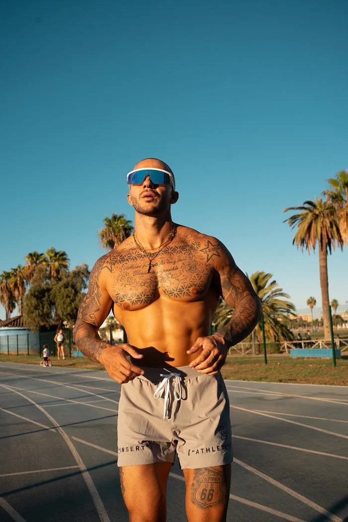 2025 summer Jogging Sweatpants men Running shorts Breathable Fitness sports Single layer Shorts Men Quick Dry Training Shorts