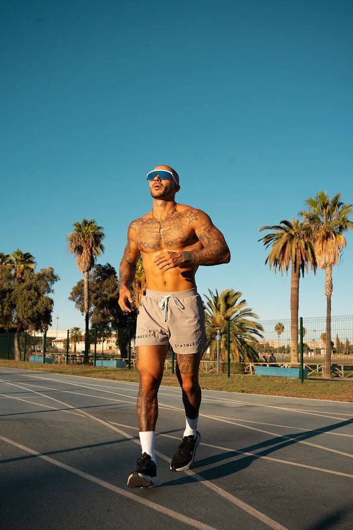 2025 summer Jogging Sweatpants men Running shorts Breathable Fitness sports Single layer Shorts Men Quick Dry Training Shorts
