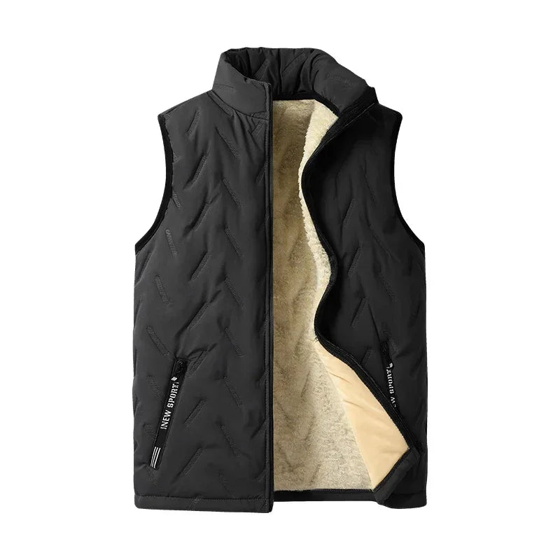 7XL Parka Jacket Sets Men Winter Tracksuit Thick Warm Lamb Woolen Fleece Lined 2 Piece Set Jacket + Pants Sportswear Sweat Suits
