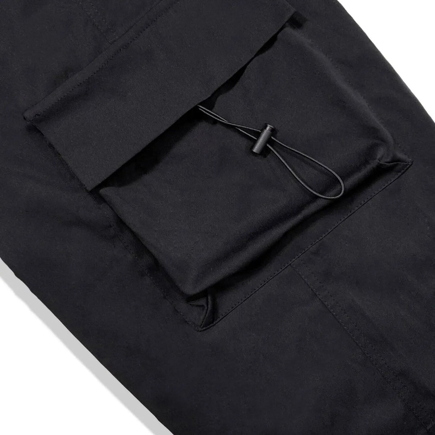 New Style Casual Pants Men's Multi Pocket Cargo Pants High Street Drawstring Workwear Trousers Men Loose Versatile Wide Leg Pant