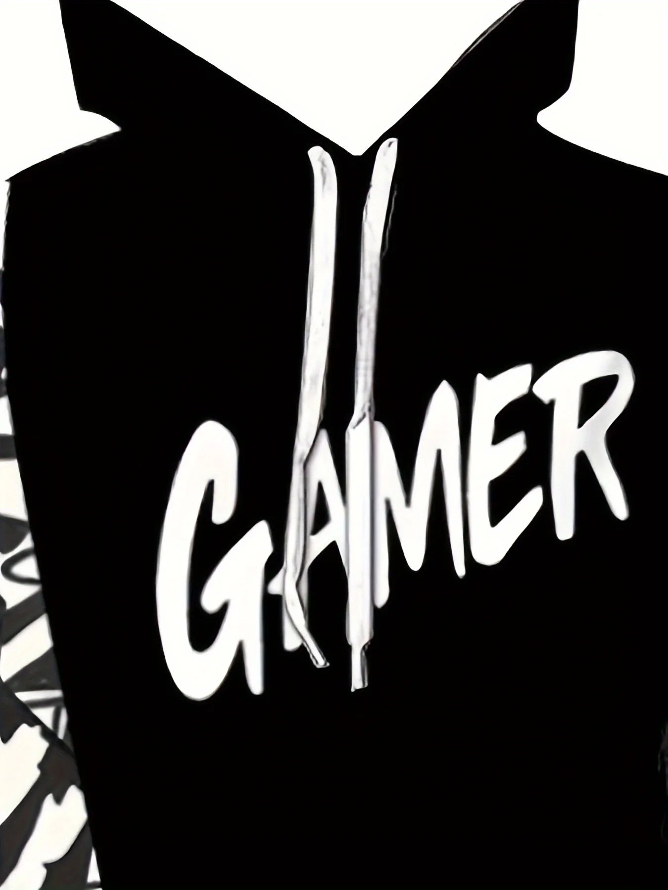 The new men's hoodie for the autumn of 2025 features street casual roller skating fashionable 3D letter printing and comfort