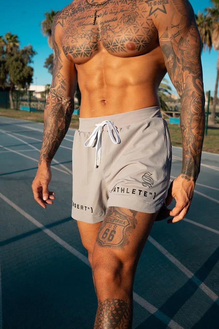 2025 summer Jogging Sweatpants men Running shorts Breathable Fitness sports Single layer Shorts Men Quick Dry Training Shorts