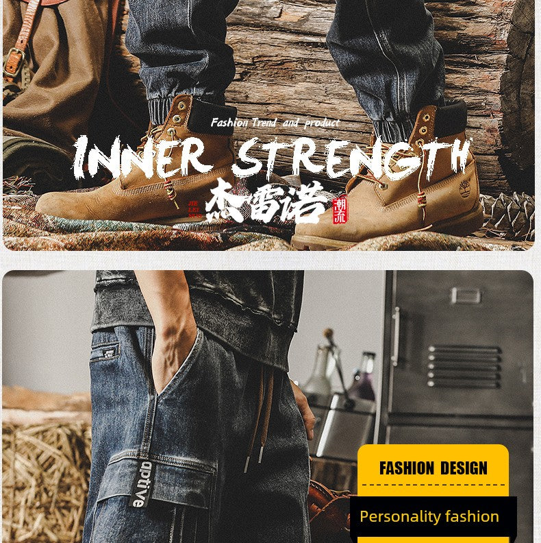 Heavy Loose Large Size Harem Pants for Winter