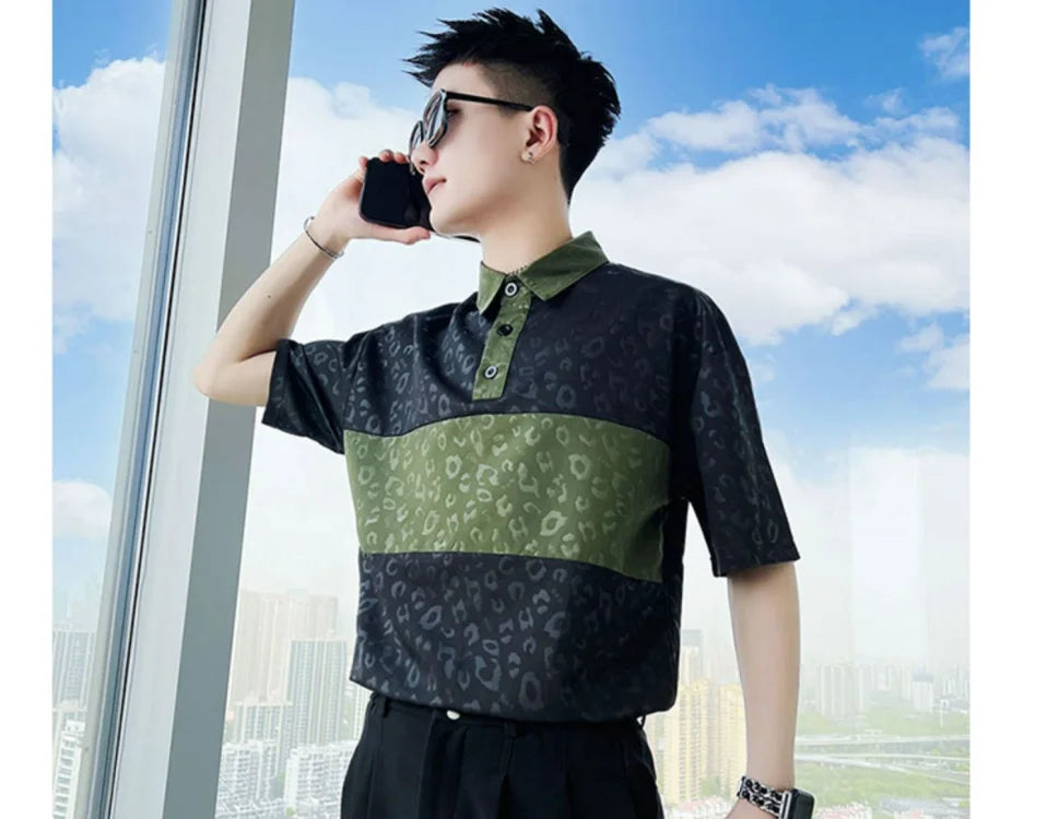 Summer Shirts for Men New 2025 Trendy Brand High-end Short-sleeve Stylish Tops