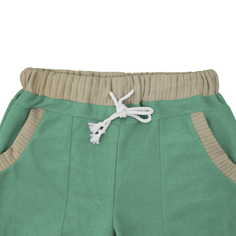 Loose Elastic Terry Assorted Colors Pants Casual Pants