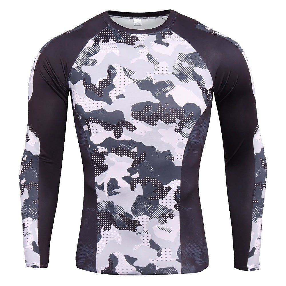Tights Long Sleeve Stretch Breathable Base Clothing Basketball Running Sports Workout Clothes