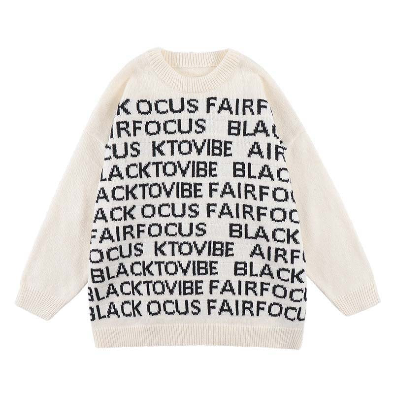 Men's Fashion Brand Loose Casual Knitwear