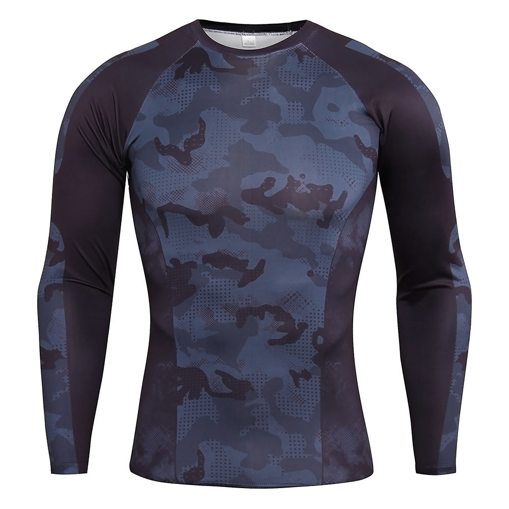 Tights Long Sleeve Stretch Breathable Base Clothing Basketball Running Sports Workout Clothes