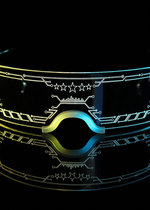 Technology Colorful 3D Luminous LED Glasses Fashion