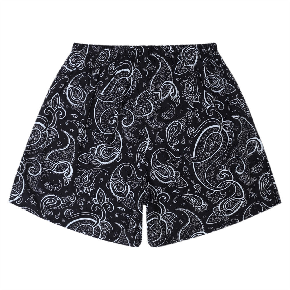 Fashion Paisley Full Printed Shorts Men