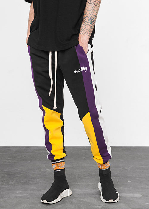 Retro track pants casual pants