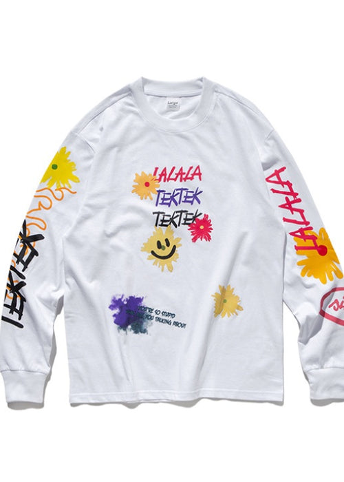 Doodle long sleeve t-shirt