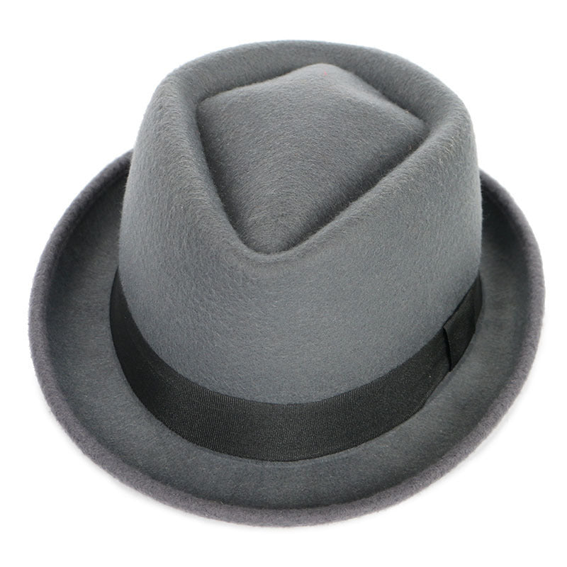 Men's Panama Jazz Hat In Autumn And Winter