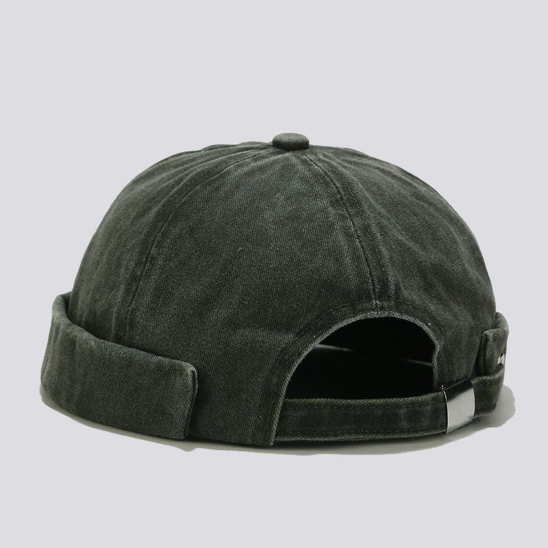 Outdoor Wild Retro Washed Melon Leather Hat