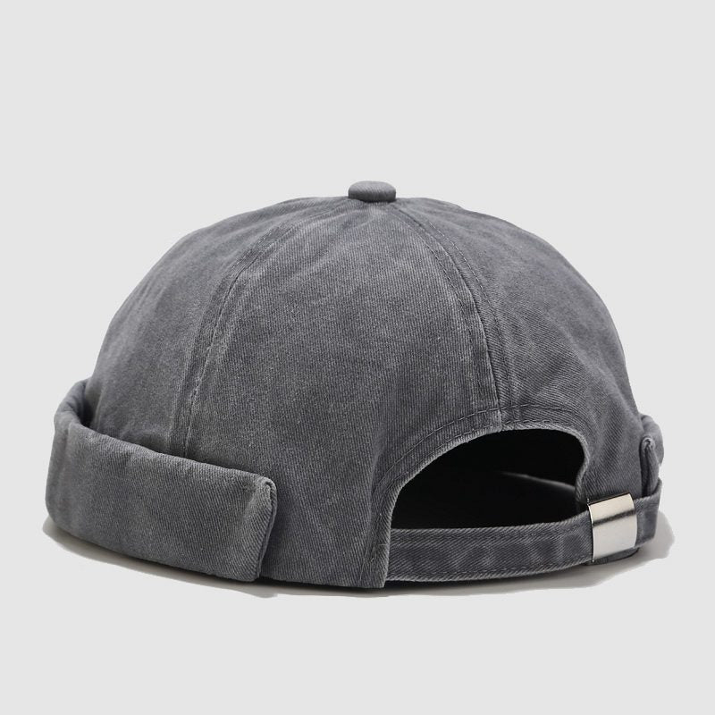 Outdoor Wild Retro Washed Melon Leather Hat