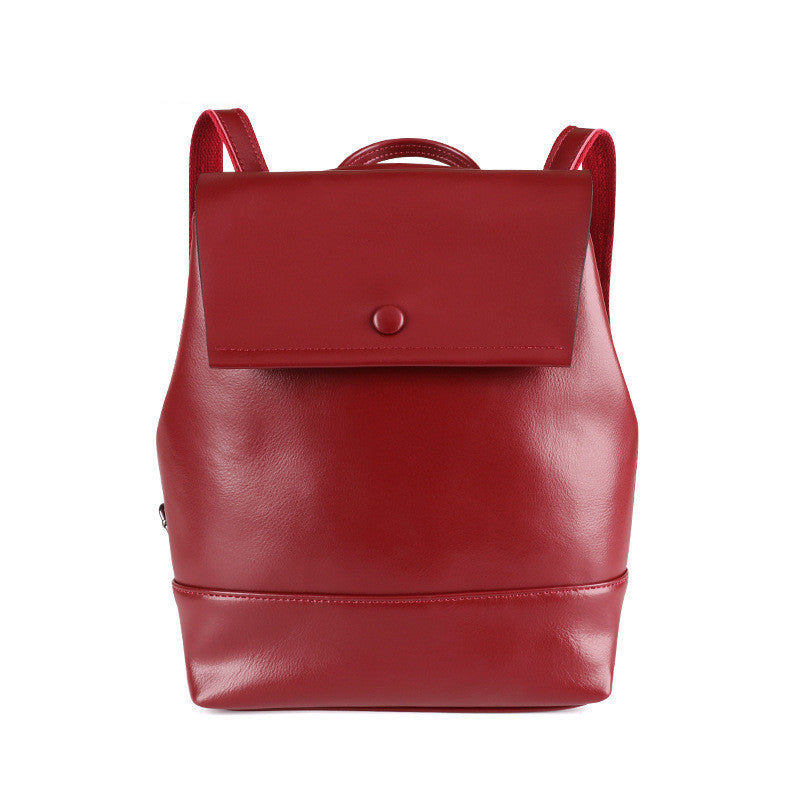 Fashion Large Capacity Multi-Function Retro Women''s Backpack New Leather Women''s Bag