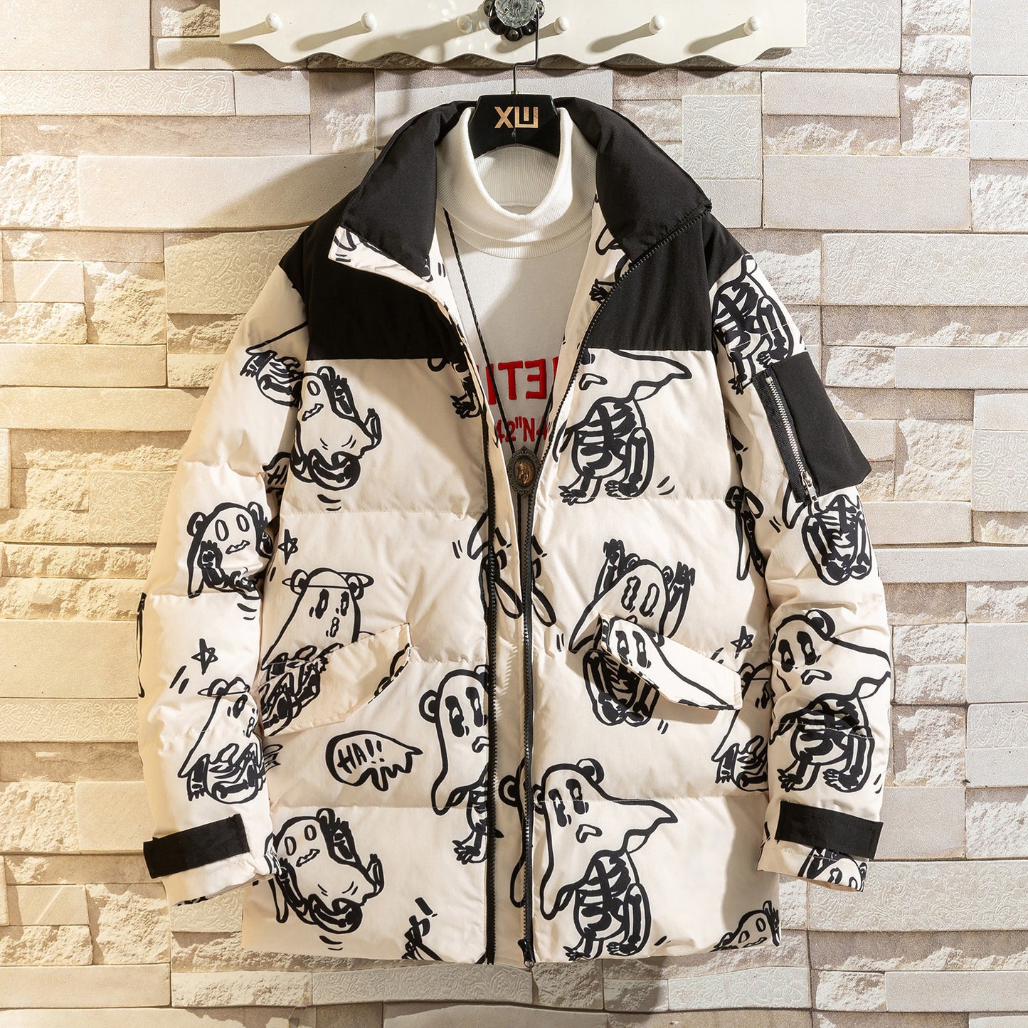 Korean Style Loose Bread Clothes Winter Men