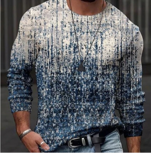 Men's Fashion Casual Long Sleeves Animal