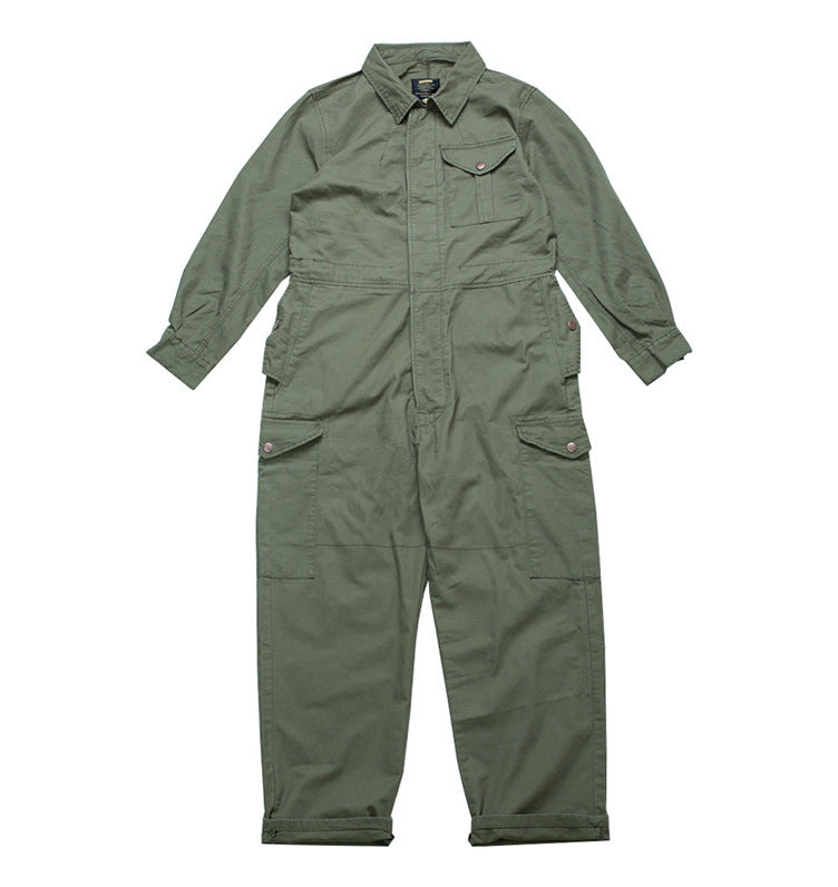 Multi-pocket Workwear Jumpsuit Men's Work Suit