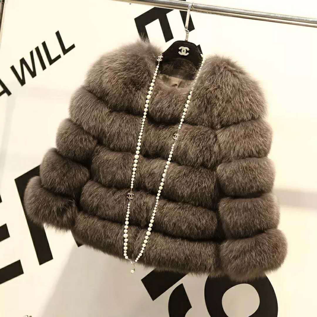 S-3XL Mink Coats Women Winter New Fashion FAUX Fur Coat Elegant Thick Warm Outerwear Fake Fur Jacket Chaquetas Mujer