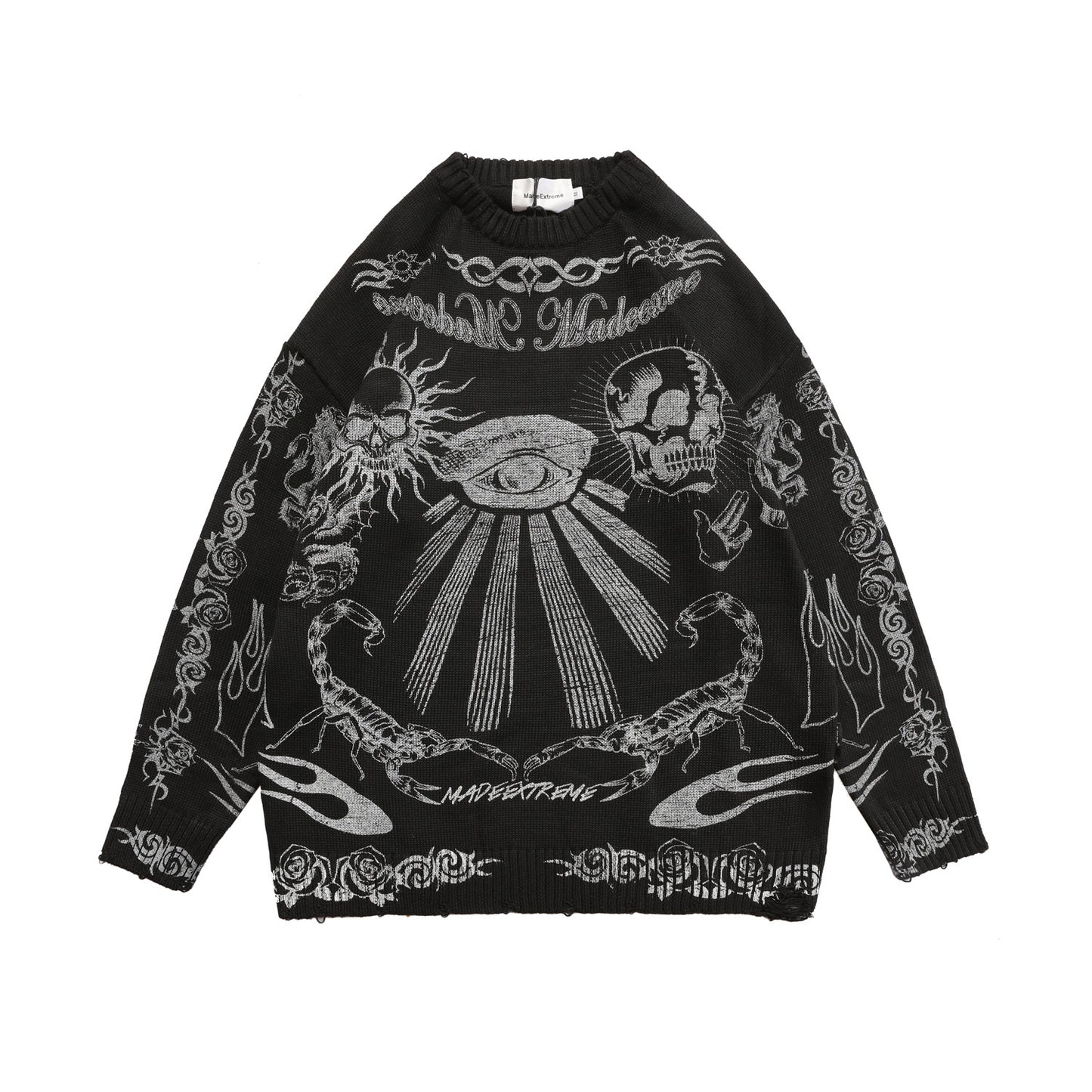 Autumn And Winter New Men's Sweaters Do Old Skull