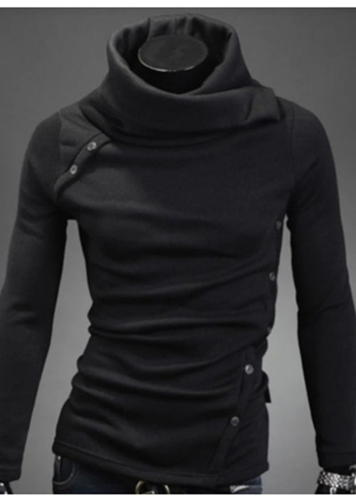 Turtleneck Sweaters For Men Arm Long Sleeves