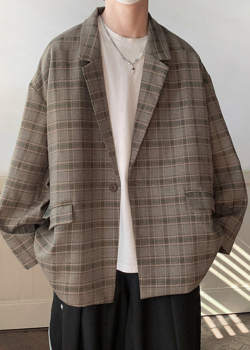 Retro Casual Loose Jacket Men