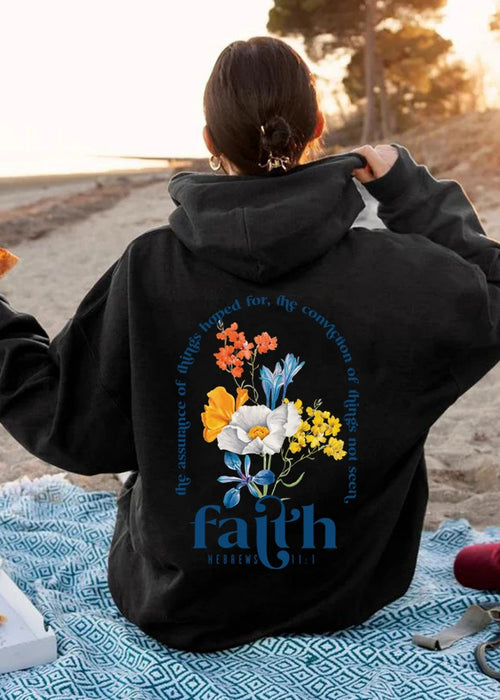 Aesthetic Christian Hoodies Bible Verse Hoodie Women