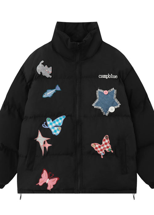 XINGX Butterfly Patch Cotton Jacket Men