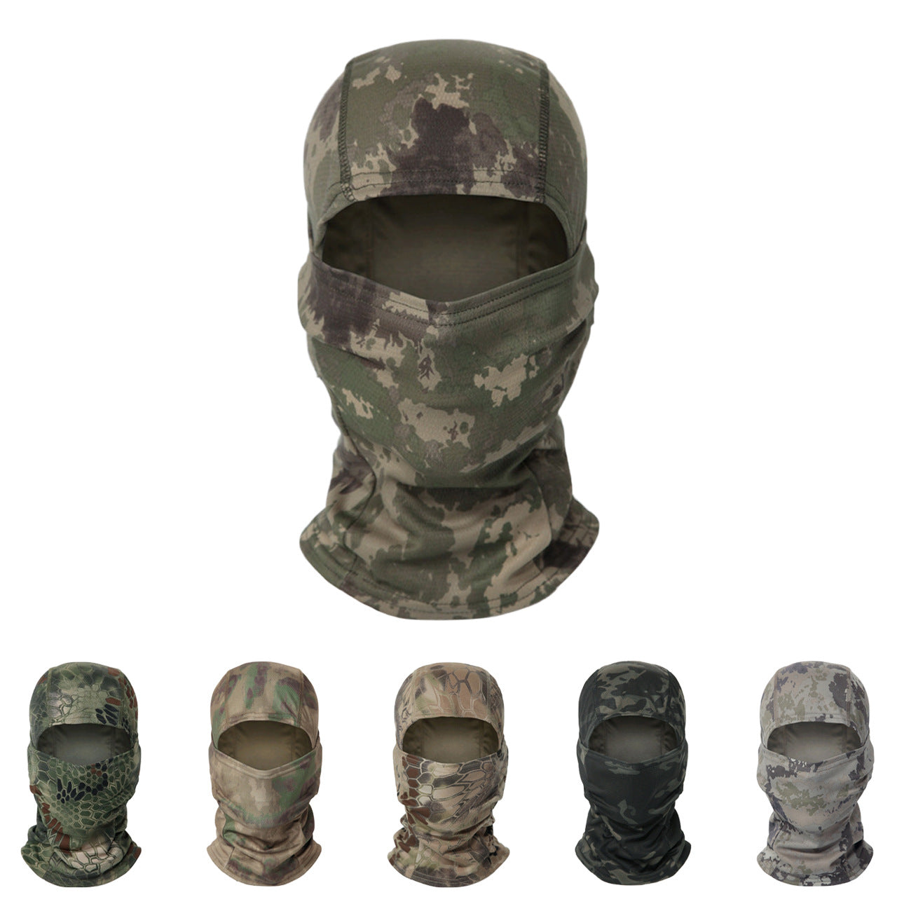 Outdoor Quick-drying Mesh Breathable Cycling Camouflage Headgear