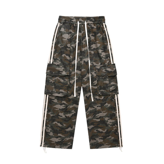 American Street Camouflage Cargo Pants Male