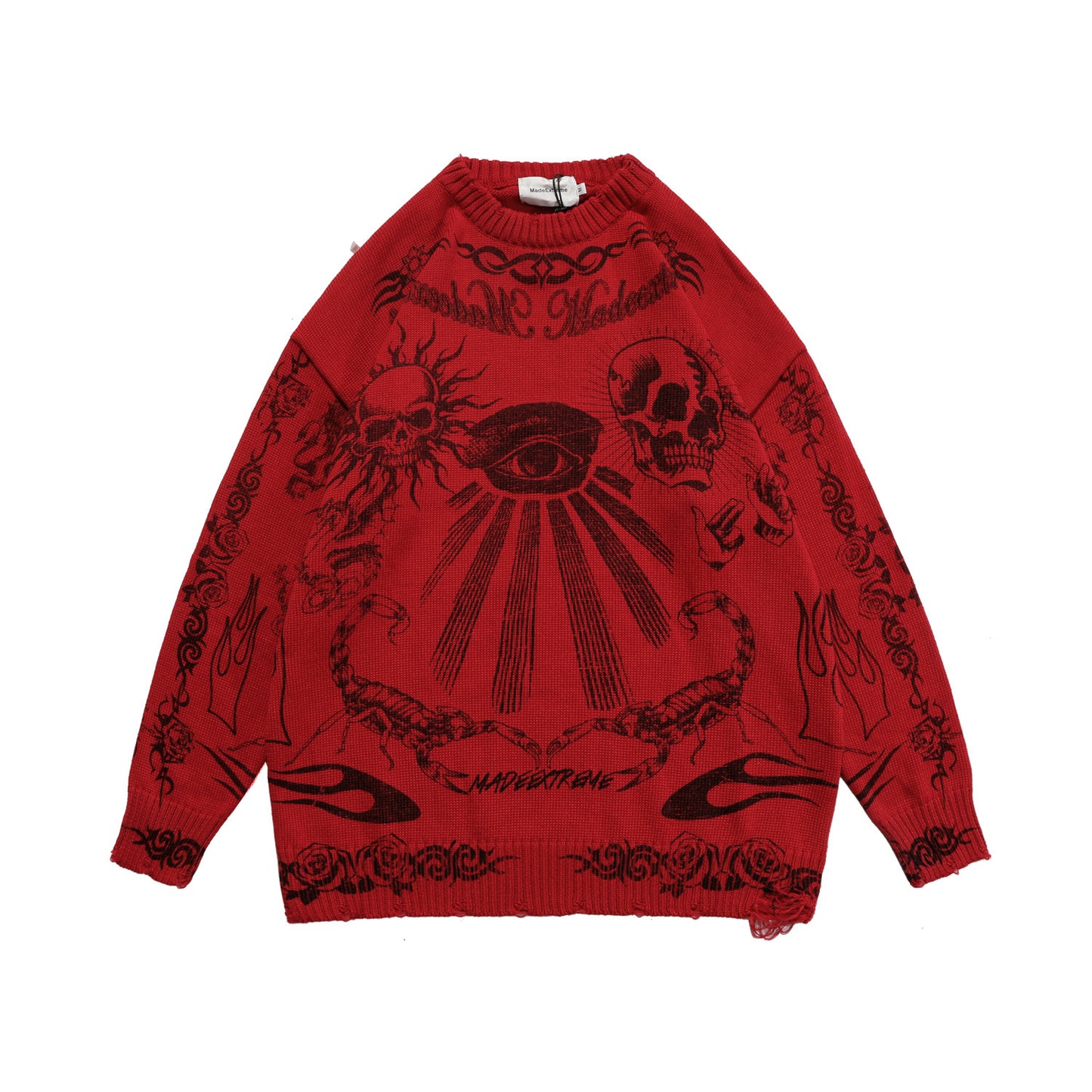 Autumn And Winter New Men's Sweaters Do Old Skull