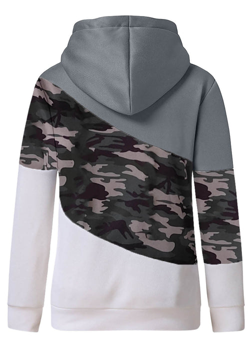 Hoodies Women Camouflage hoodie Sweatshirt