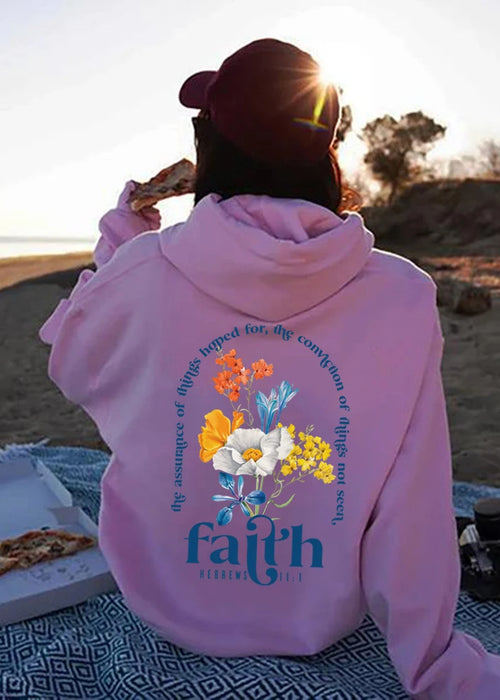 Aesthetic Christian Hoodies Bible Verse Hoodie Women