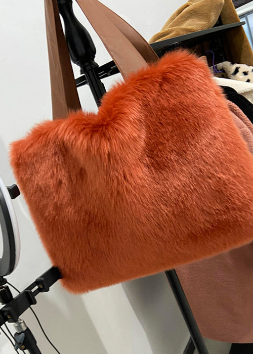 Women's Bags, Handbags, Women's Shoulder Bags, Fur Bags, Plush Bags