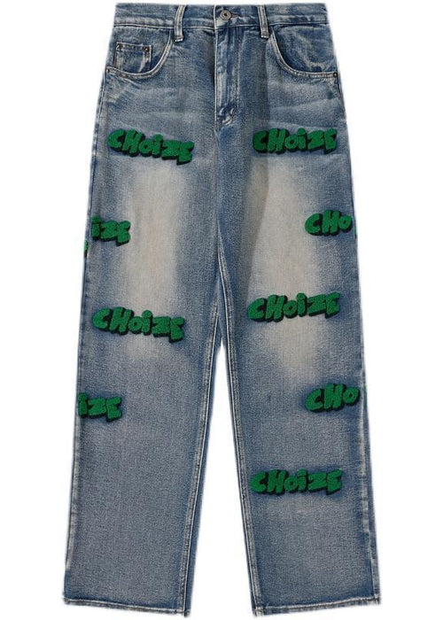 Women's Korean Style American Style Street Harajuku Jeans